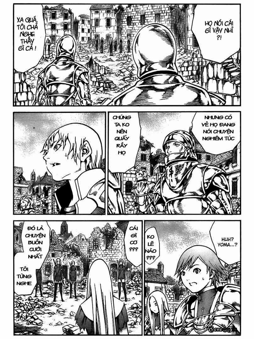Truyện Tranh Claymore Mắt Bạc trang 4