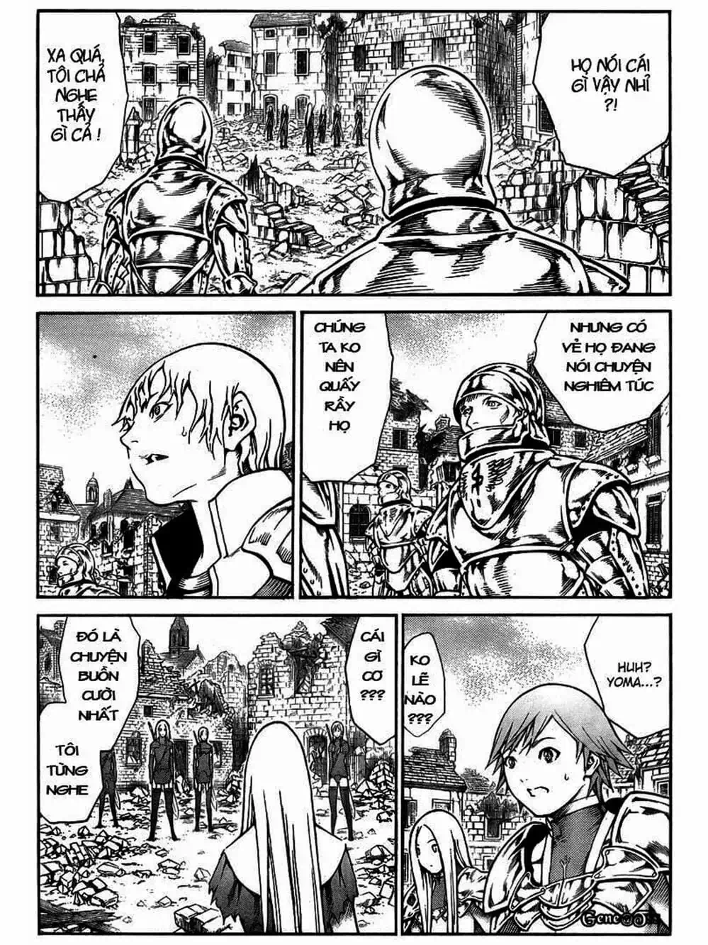 Truyện Tranh Claymore Mắt Bạc trang 4