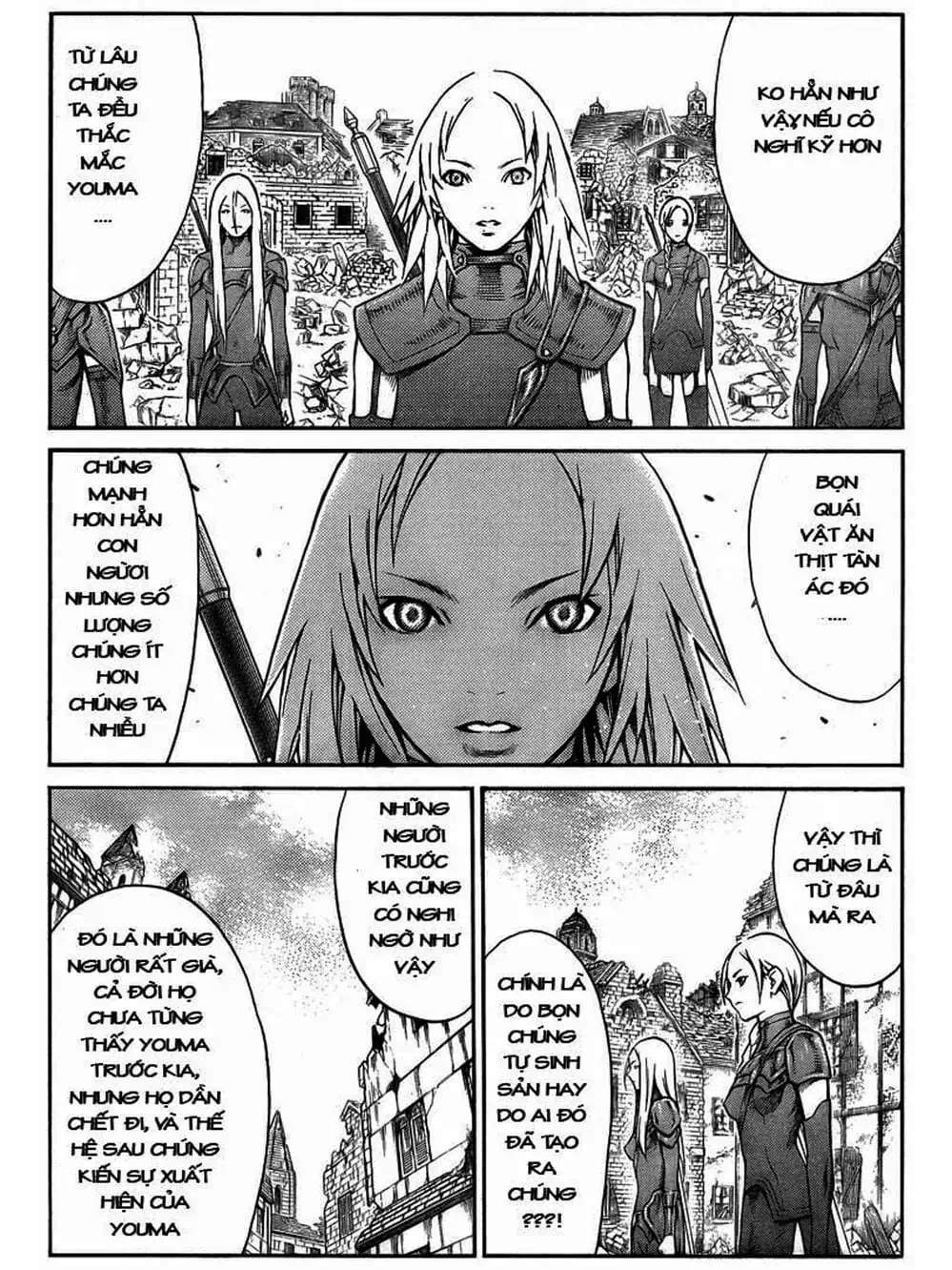 Truyện Tranh Claymore Mắt Bạc trang 4