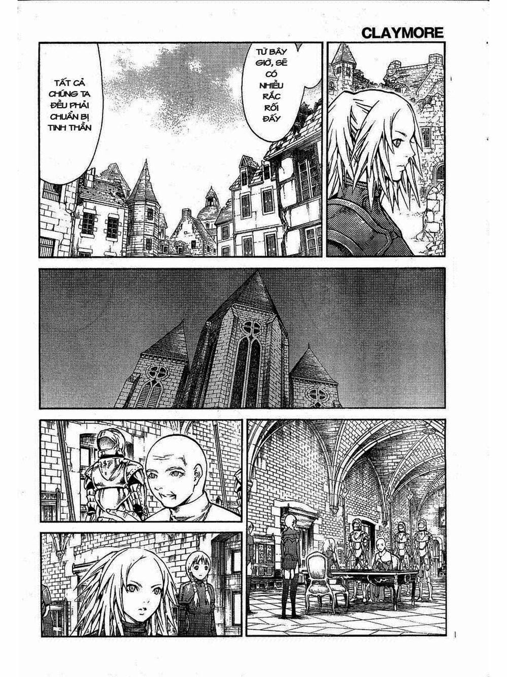 Truyện Tranh Claymore Mắt Bạc trang 4