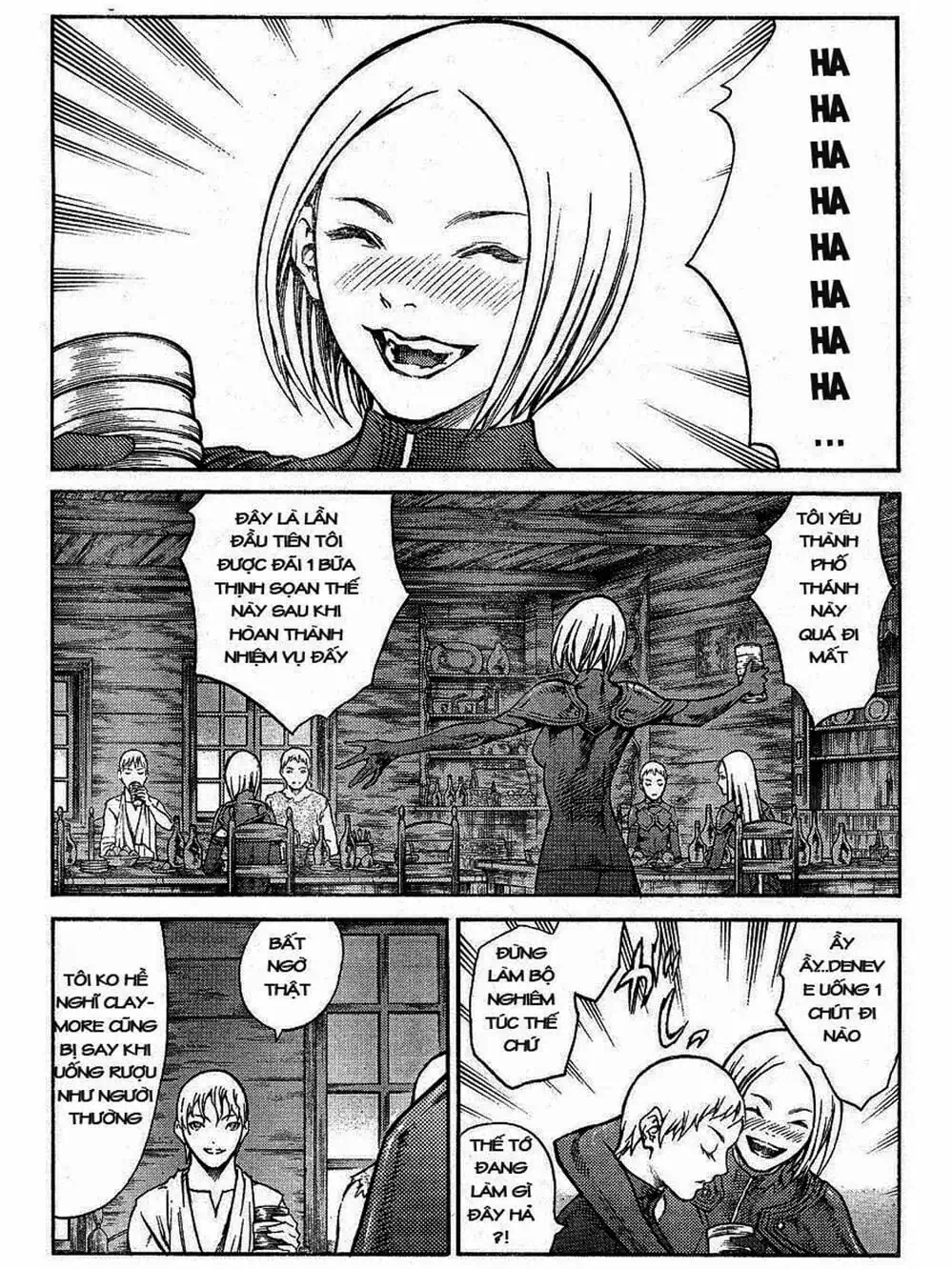 Truyện Tranh Claymore Mắt Bạc trang 4