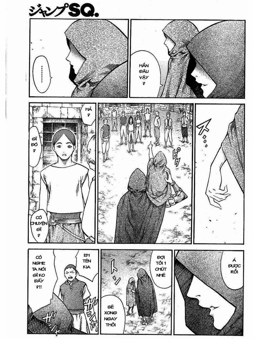 Truyện Tranh Claymore Mắt Bạc trang 4