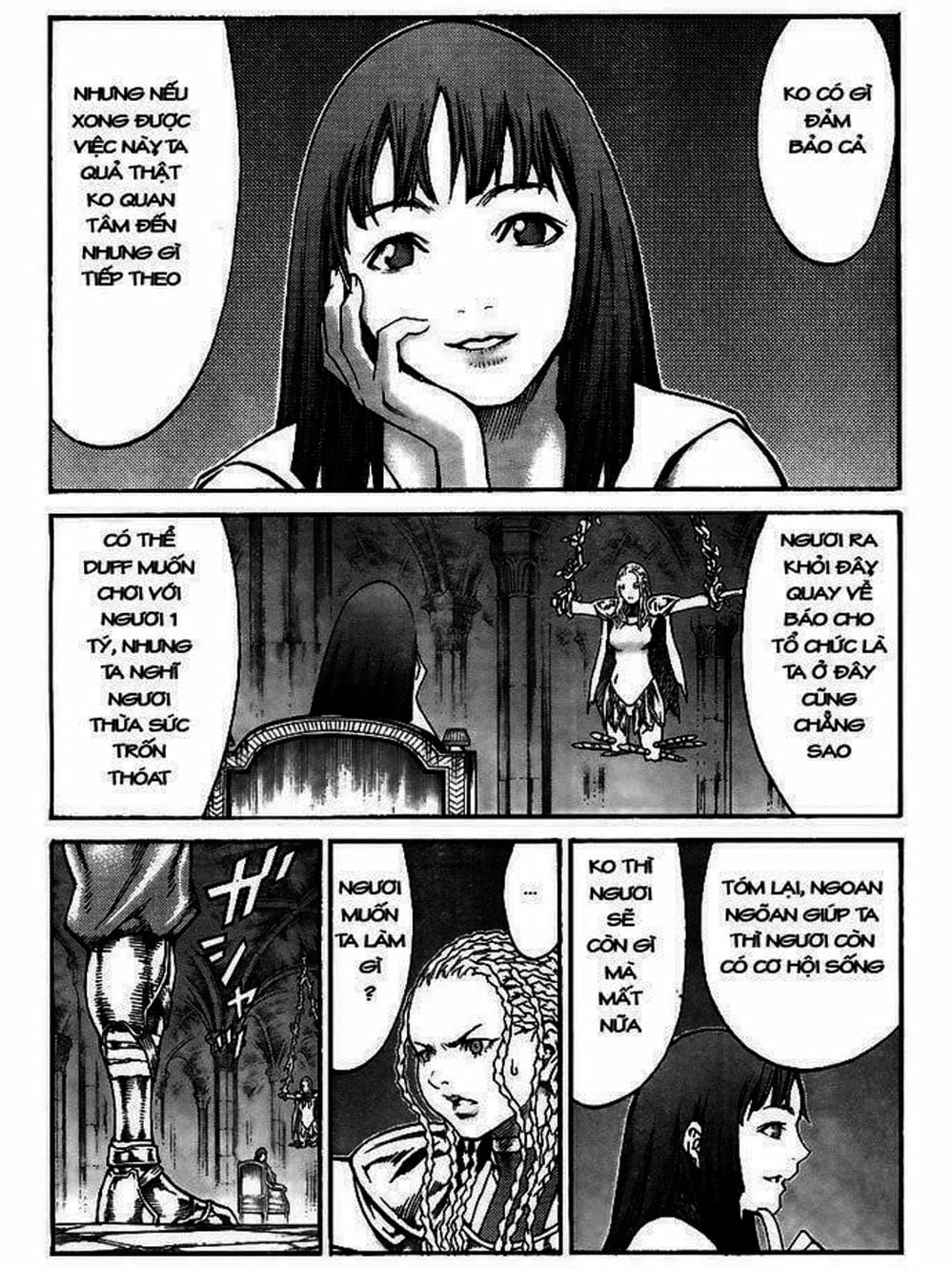 Truyện Tranh Claymore Mắt Bạc trang 4