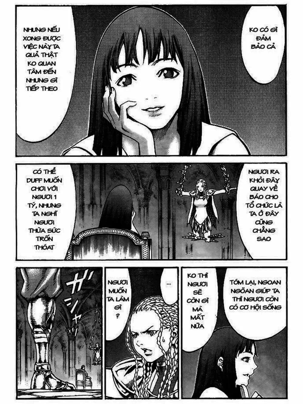 Truyện Tranh Claymore Mắt Bạc trang 4