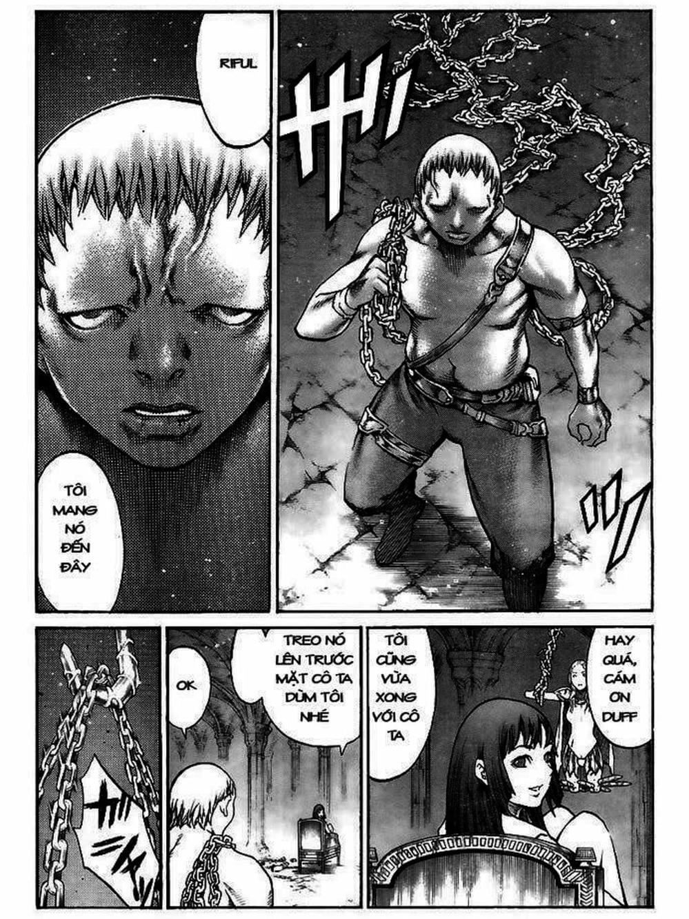 Truyện Tranh Claymore Mắt Bạc trang 4