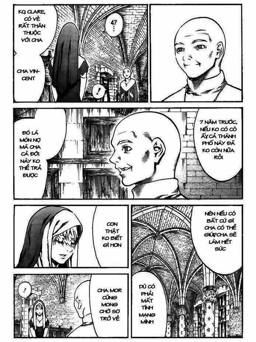 Truyện Tranh Claymore Mắt Bạc trang 4