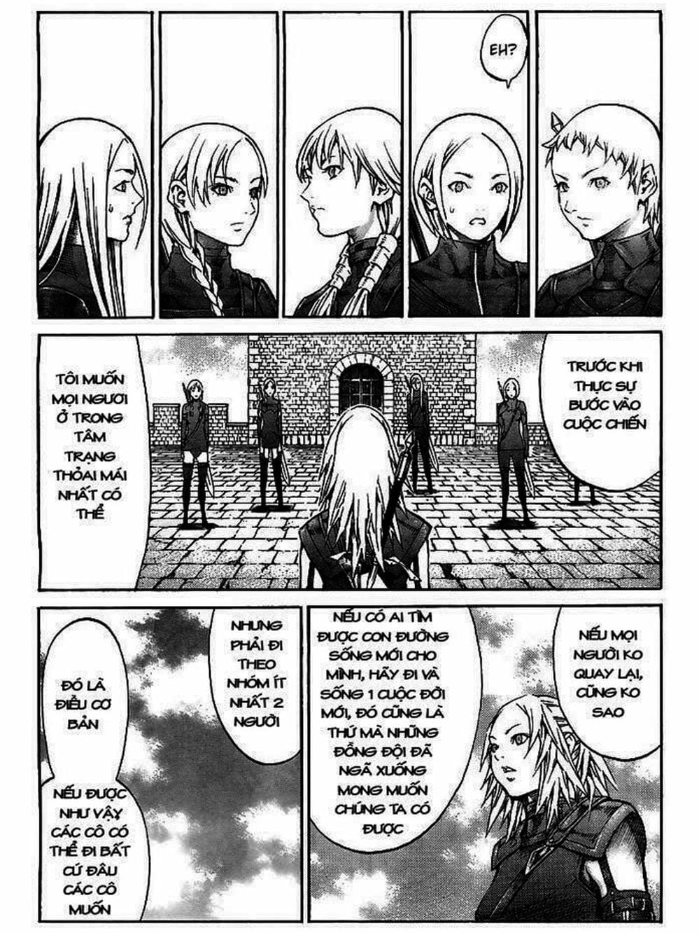 Truyện Tranh Claymore Mắt Bạc trang 4