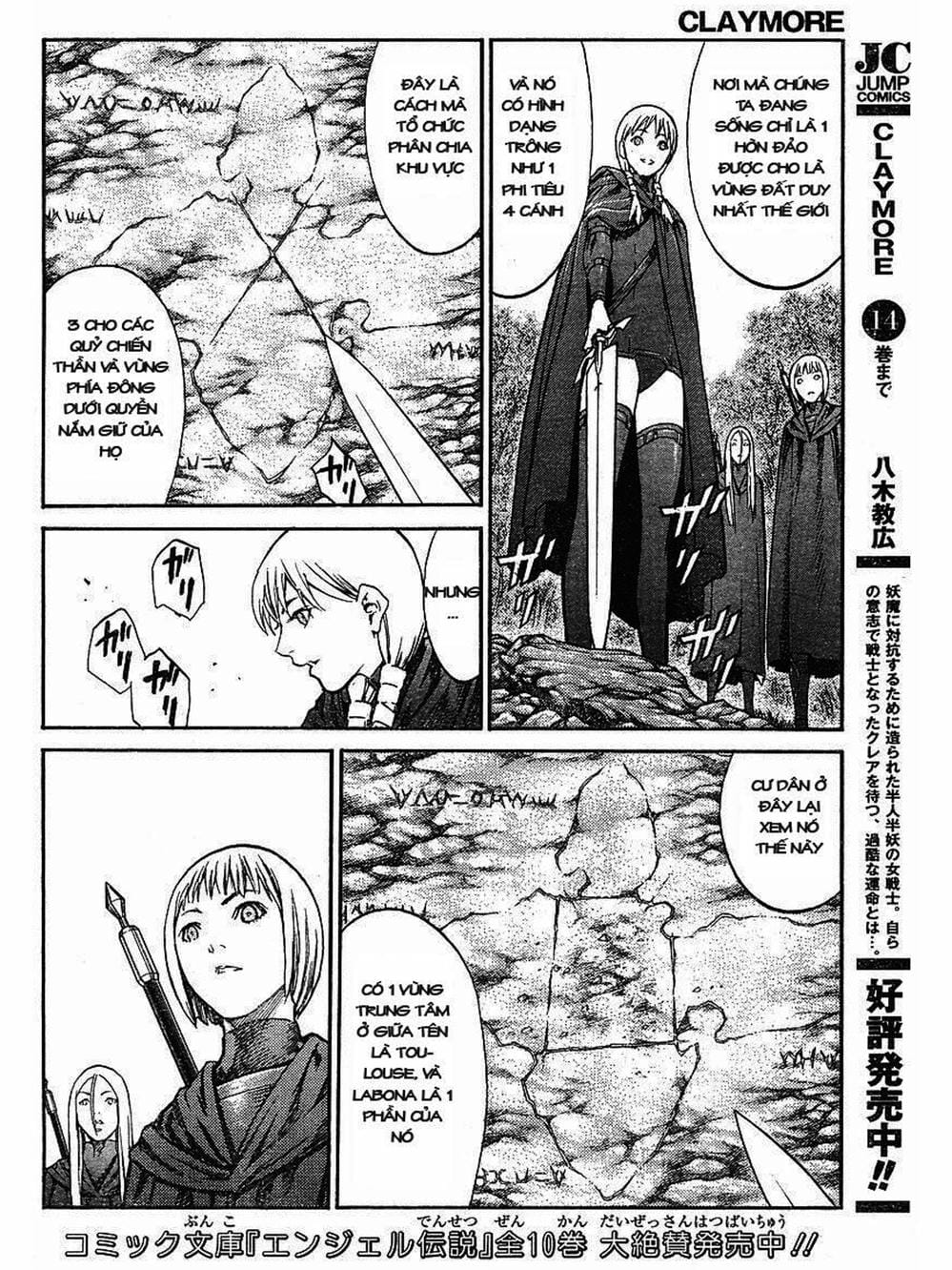 Truyện Tranh Claymore Mắt Bạc trang 4