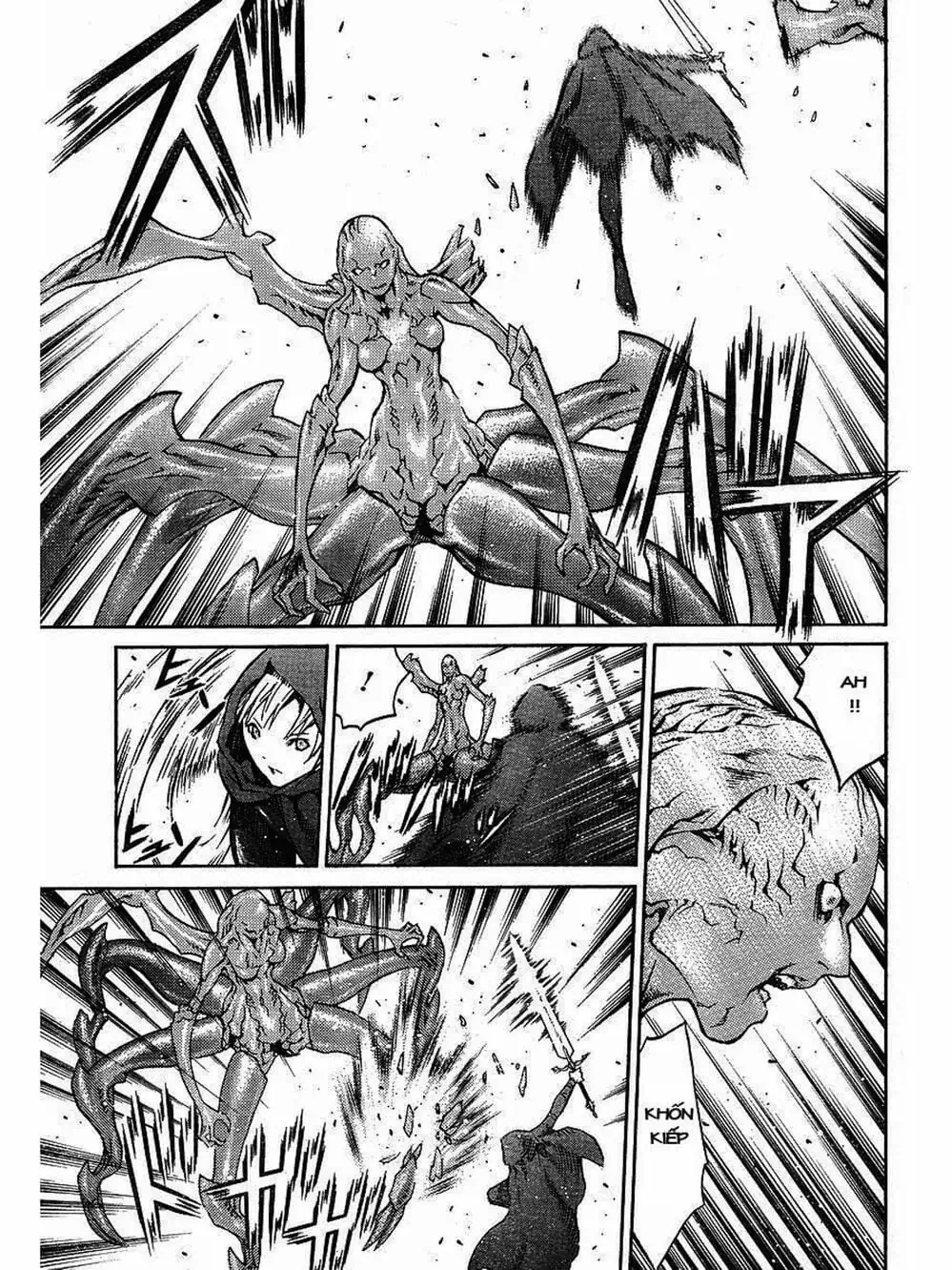Truyện Tranh Claymore Mắt Bạc trang 4