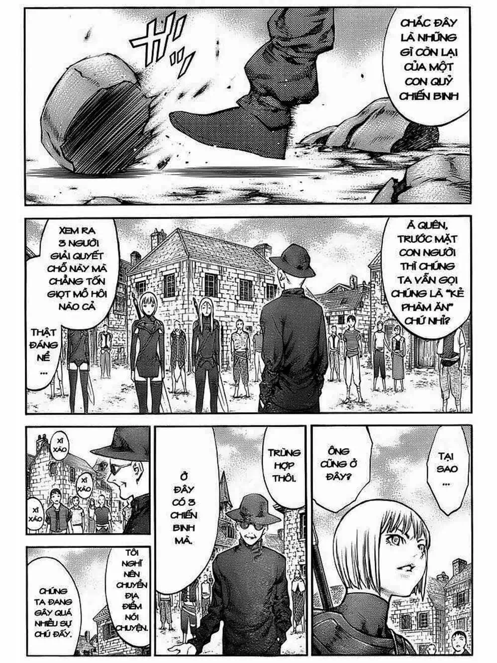 Truyện Tranh Claymore Mắt Bạc trang 4