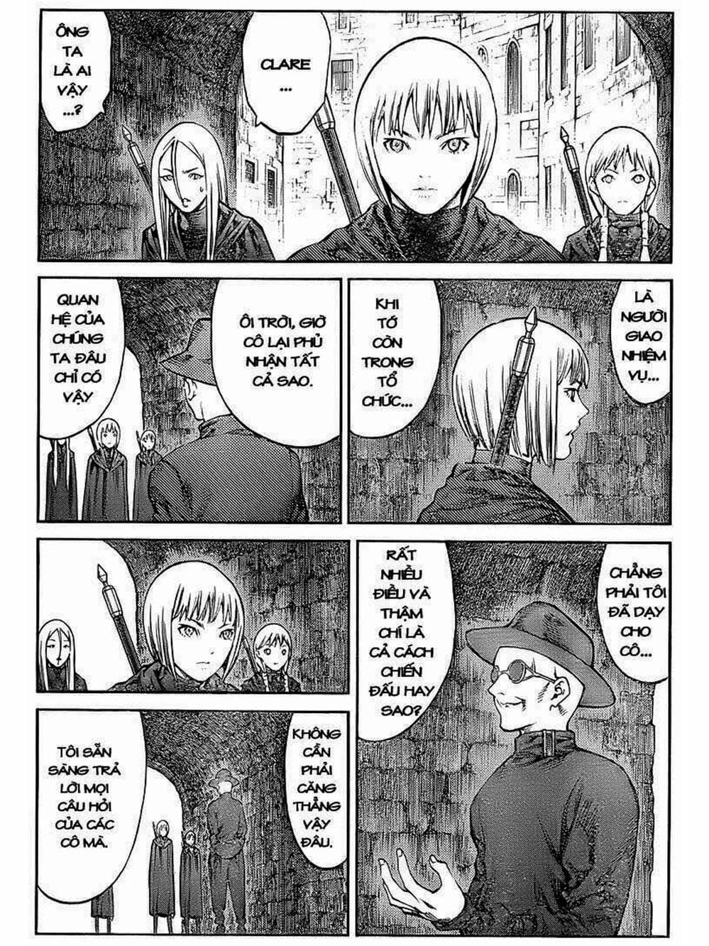 Truyện Tranh Claymore Mắt Bạc trang 4