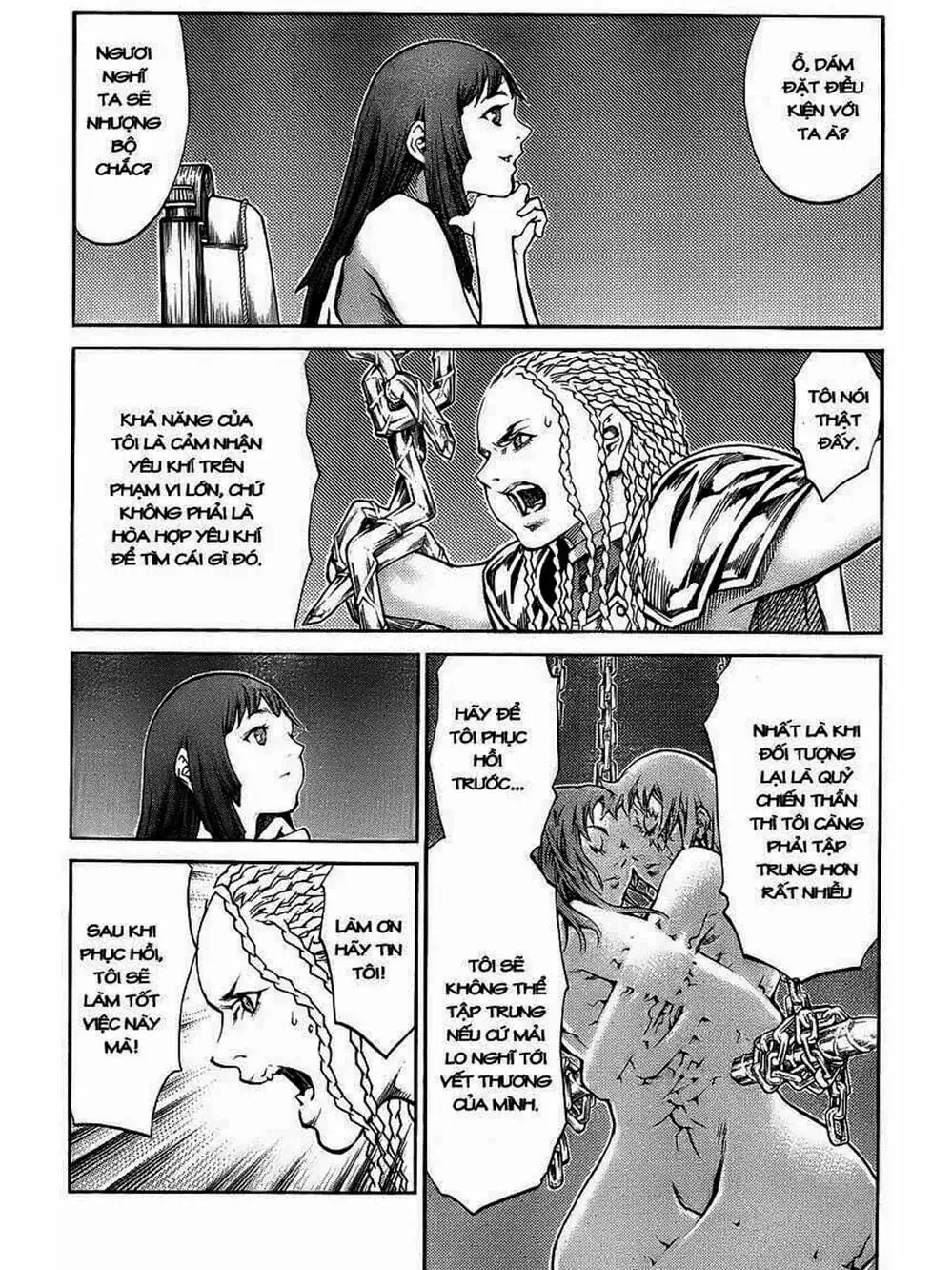 Truyện Tranh Claymore Mắt Bạc trang 4
