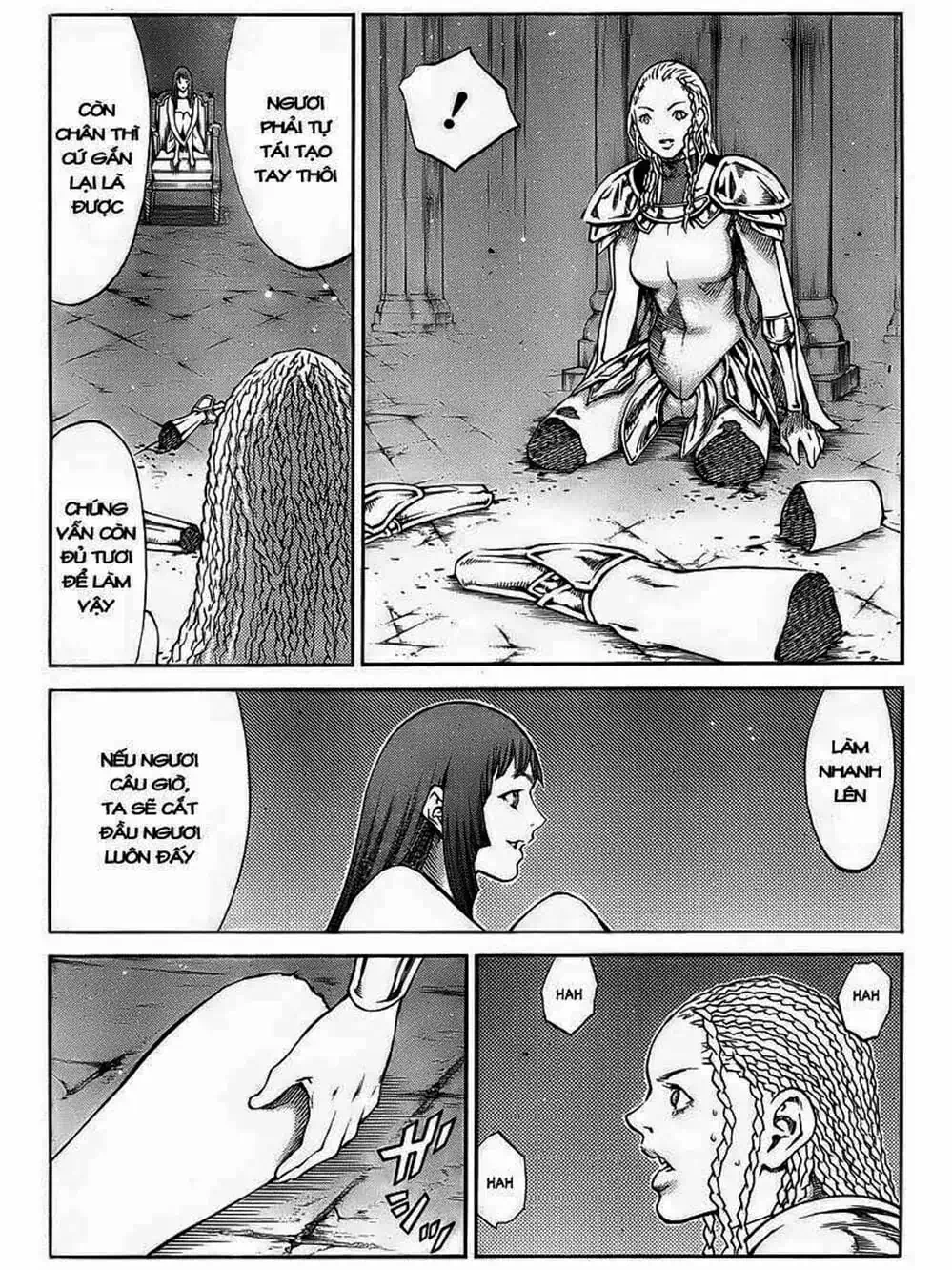 Truyện Tranh Claymore Mắt Bạc trang 4