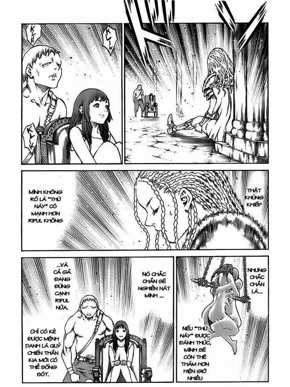 Truyện Tranh Claymore Mắt Bạc trang 4