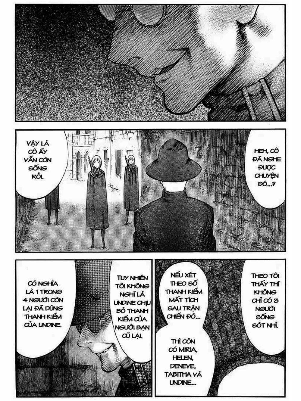 Truyện Tranh Claymore Mắt Bạc trang 4