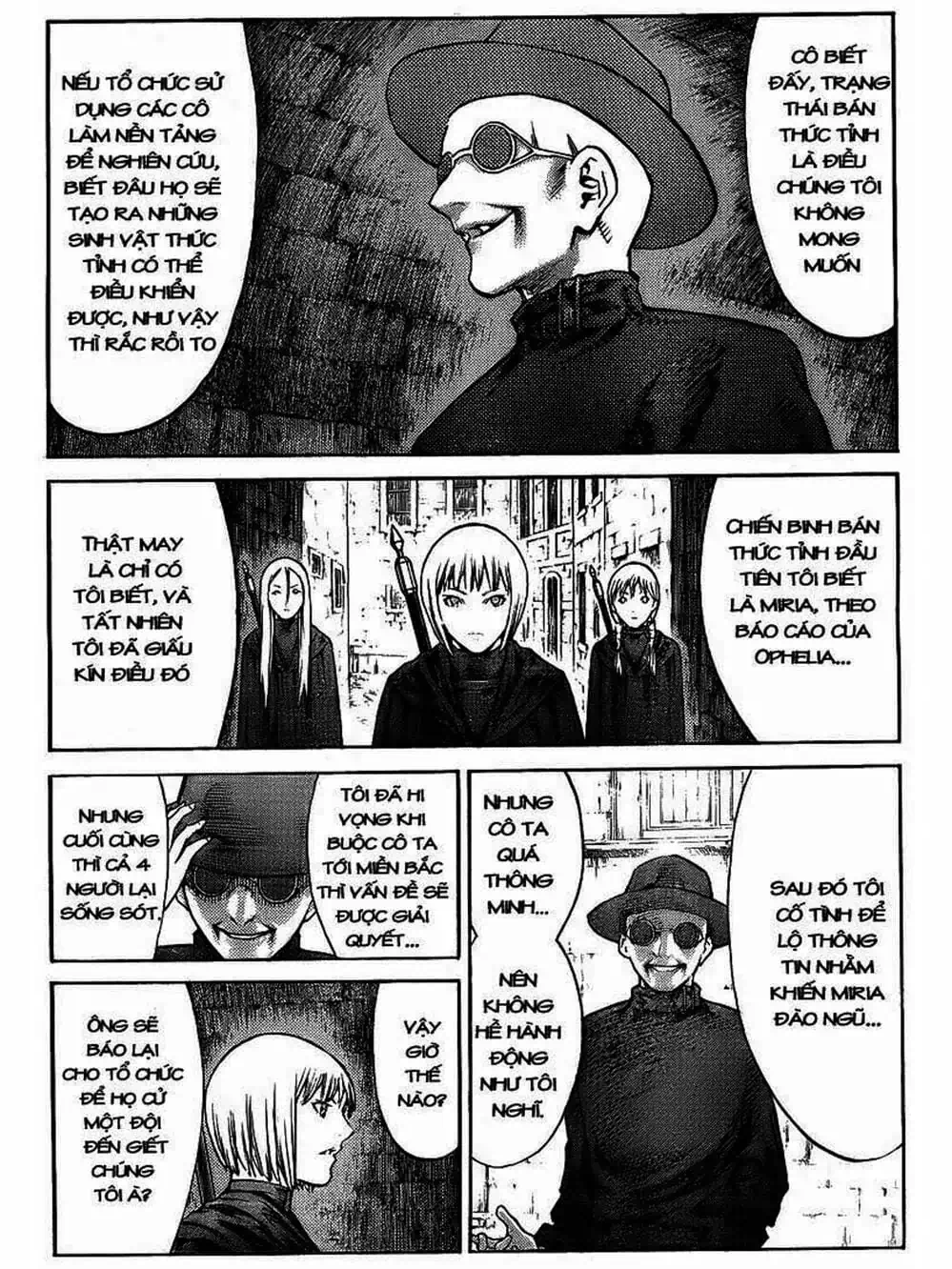 Truyện Tranh Claymore Mắt Bạc trang 4