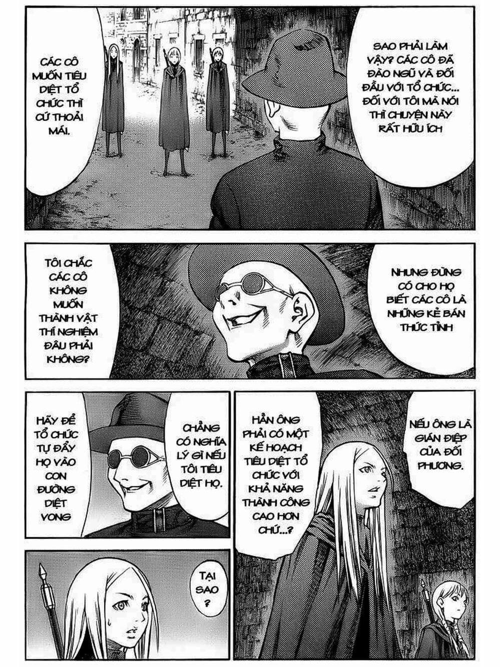 Truyện Tranh Claymore Mắt Bạc trang 4