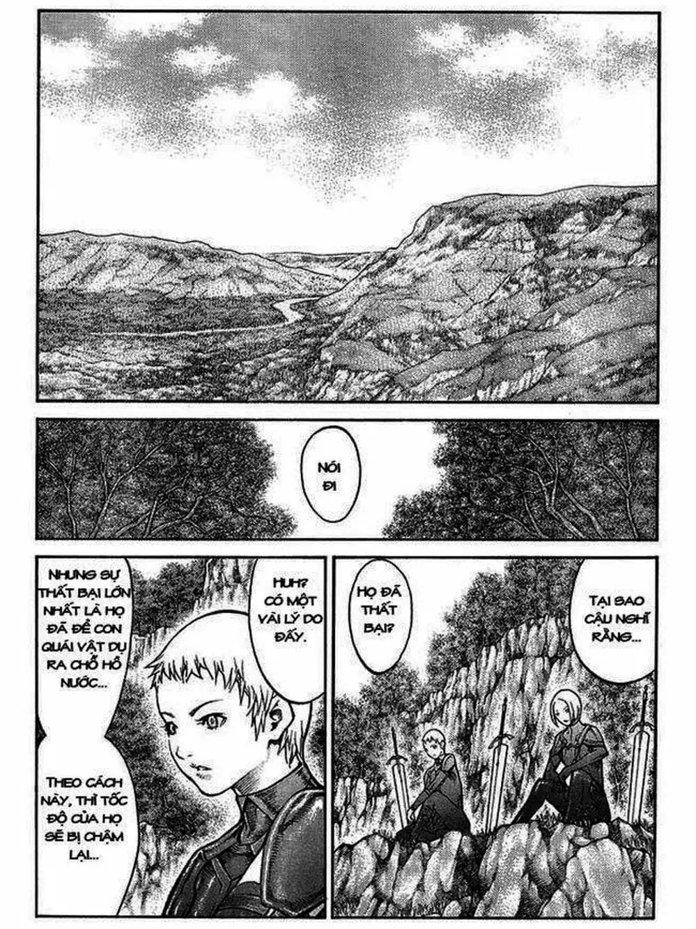 Truyện Tranh Claymore Mắt Bạc trang 4