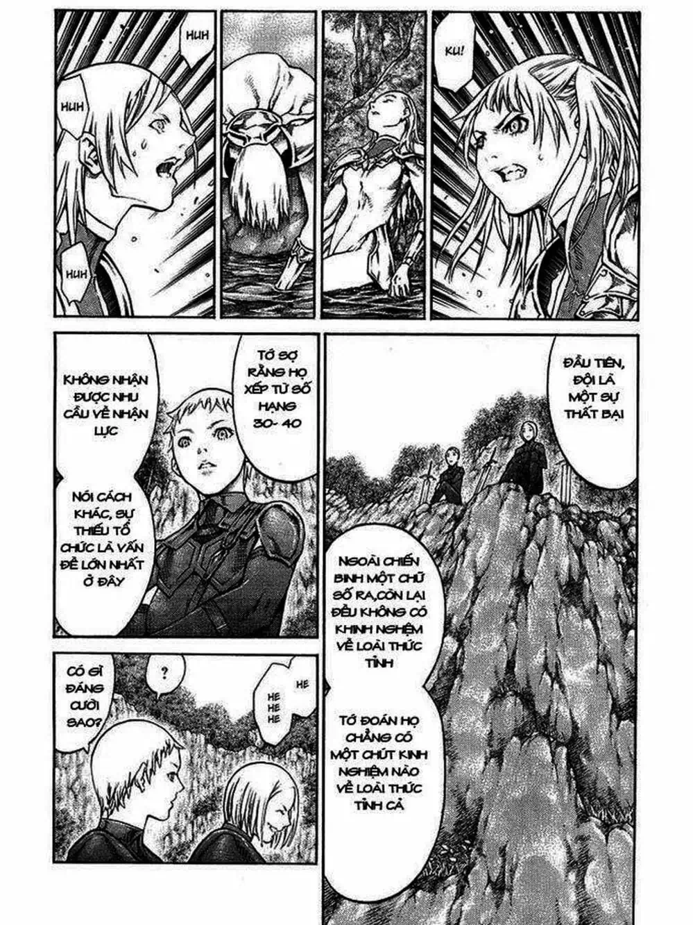 Truyện Tranh Claymore Mắt Bạc trang 4
