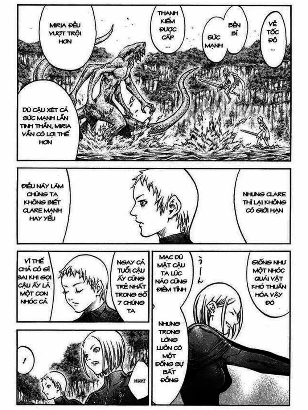 Truyện Tranh Claymore Mắt Bạc trang 4