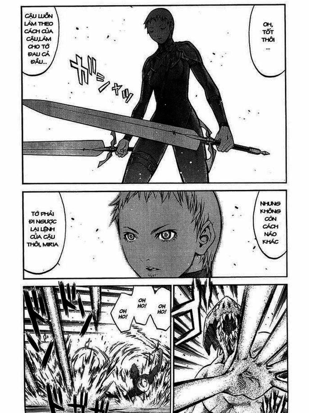 Truyện Tranh Claymore Mắt Bạc trang 4