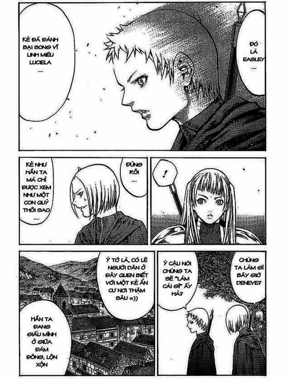 Truyện Tranh Claymore Mắt Bạc trang 4