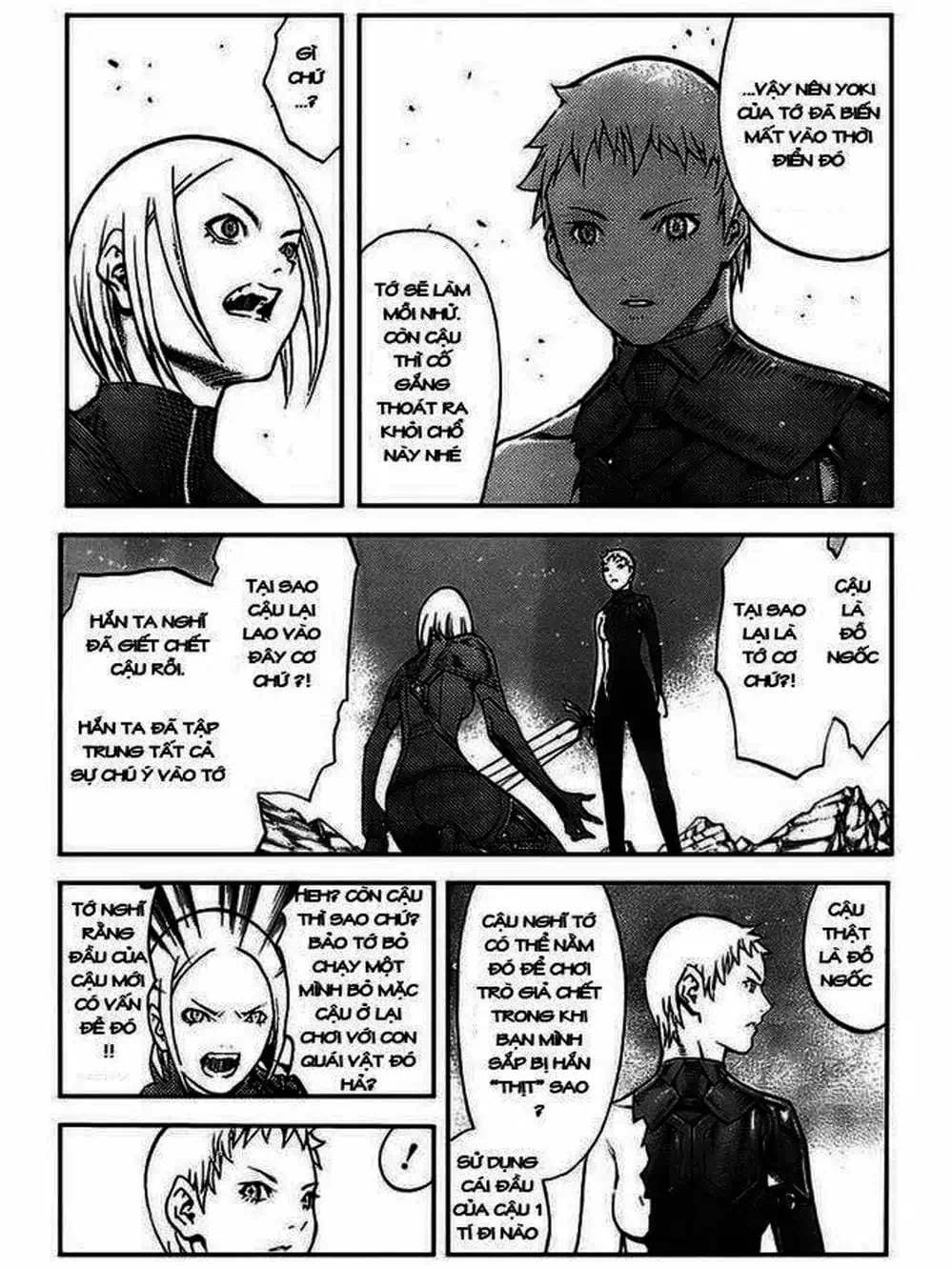 Truyện Tranh Claymore Mắt Bạc trang 4