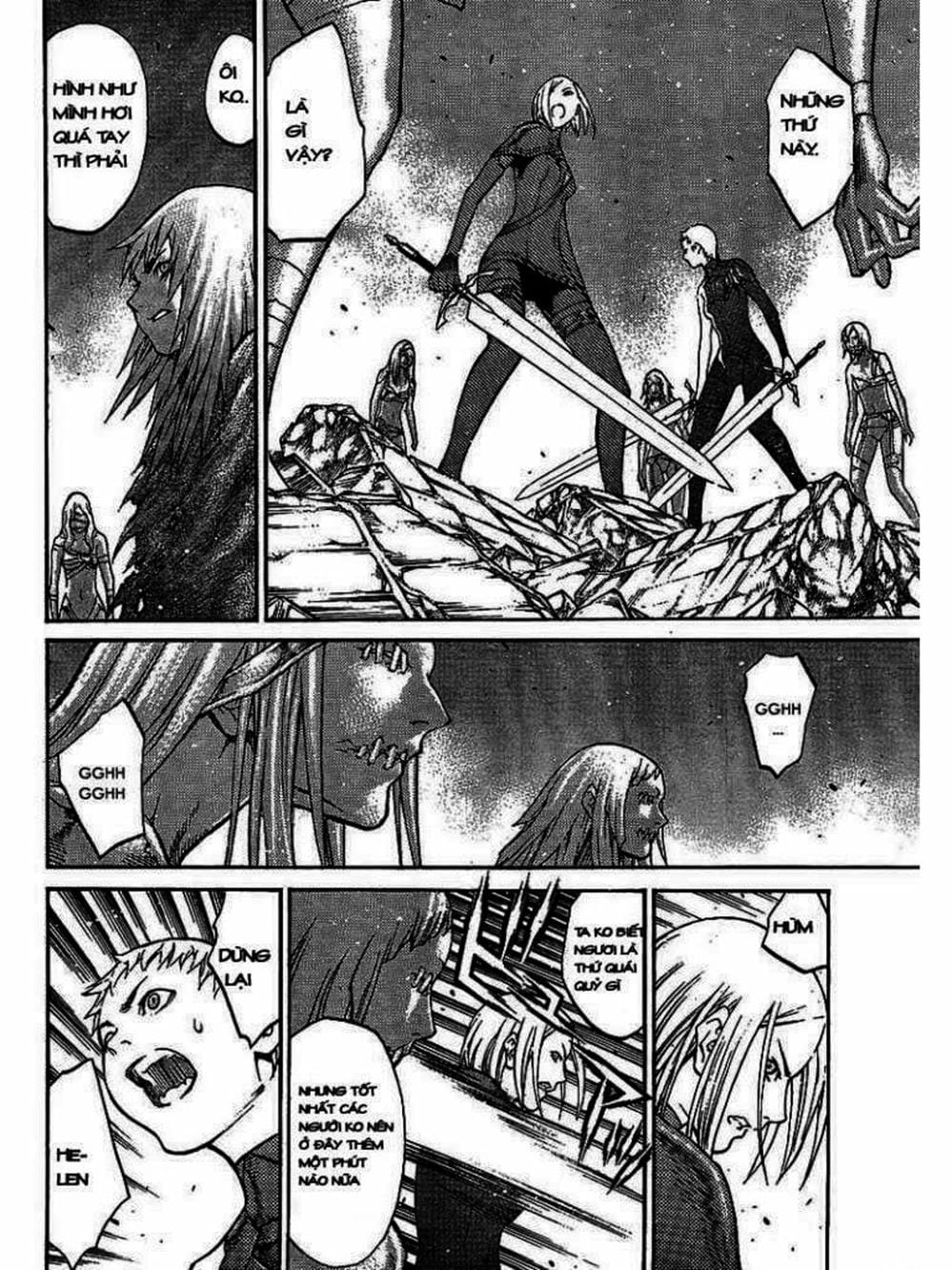 Truyện Tranh Claymore Mắt Bạc trang 4