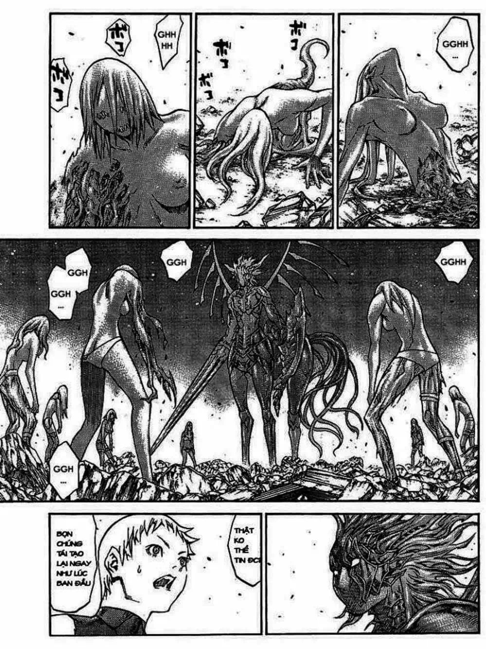 Truyện Tranh Claymore Mắt Bạc trang 4