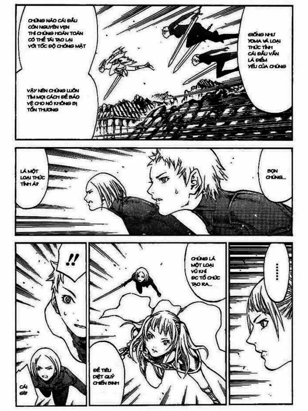 Truyện Tranh Claymore Mắt Bạc trang 4