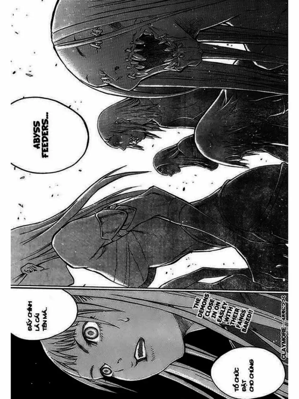 Truyện Tranh Claymore Mắt Bạc trang 4