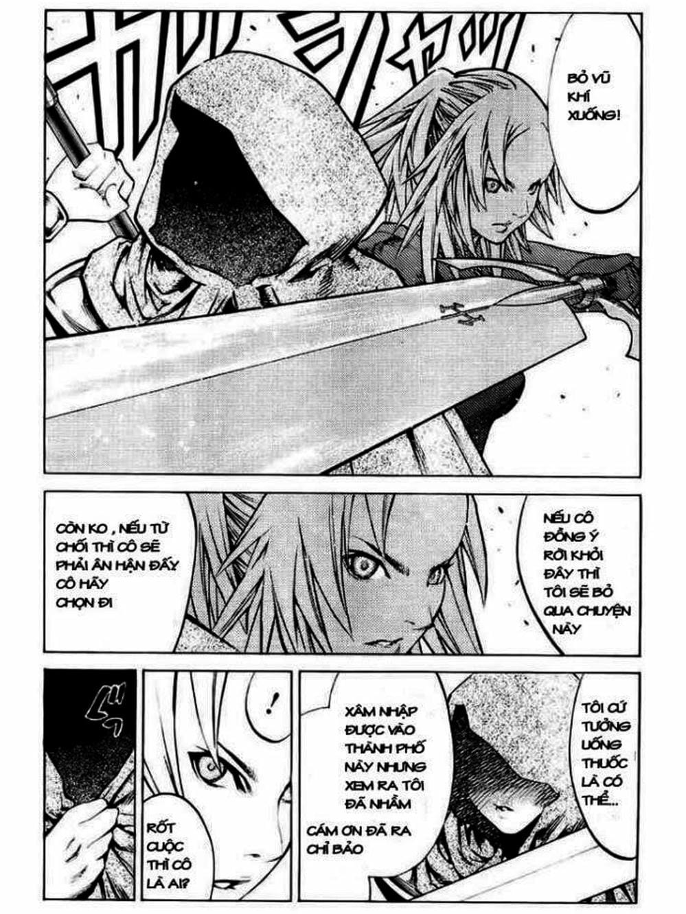 Truyện Tranh Claymore Mắt Bạc trang 4