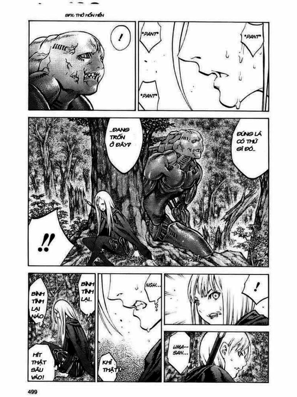 Truyện Tranh Claymore Mắt Bạc trang 4