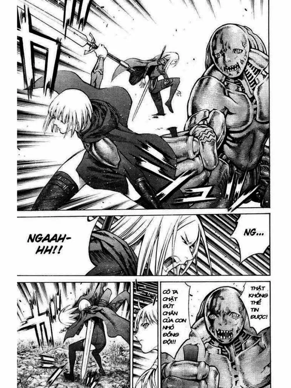 Truyện Tranh Claymore Mắt Bạc trang 4