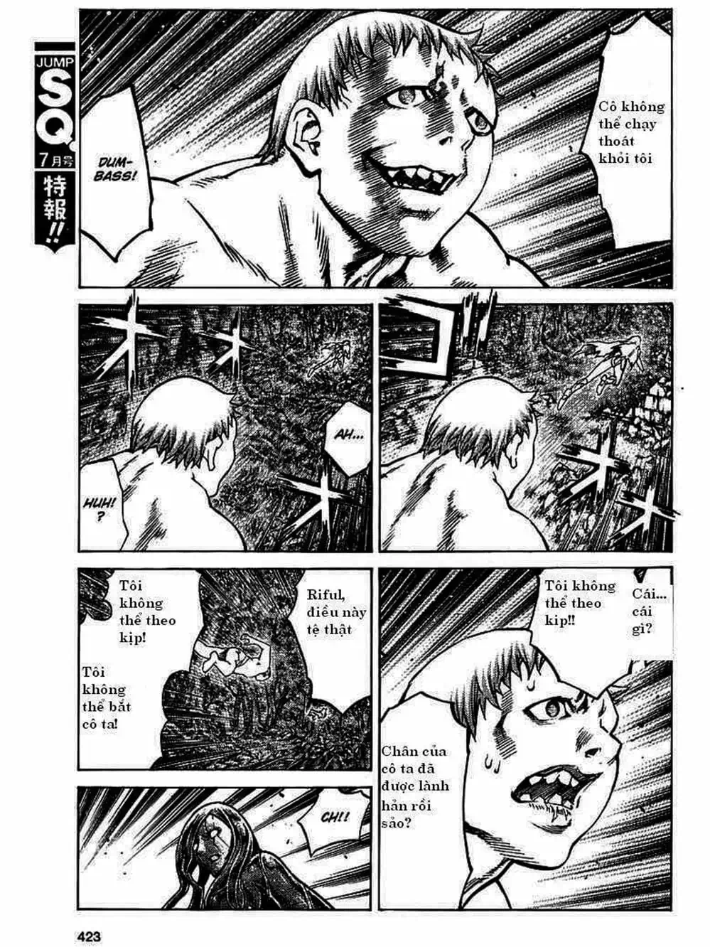 Truyện Tranh Claymore Mắt Bạc trang 4