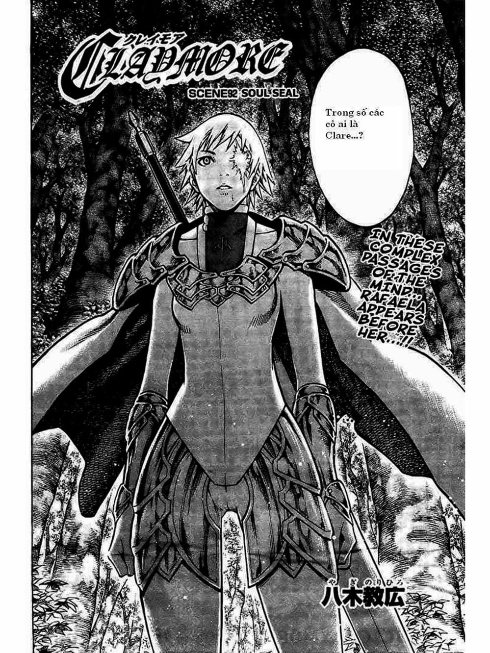 Truyện Tranh Claymore Mắt Bạc trang 4