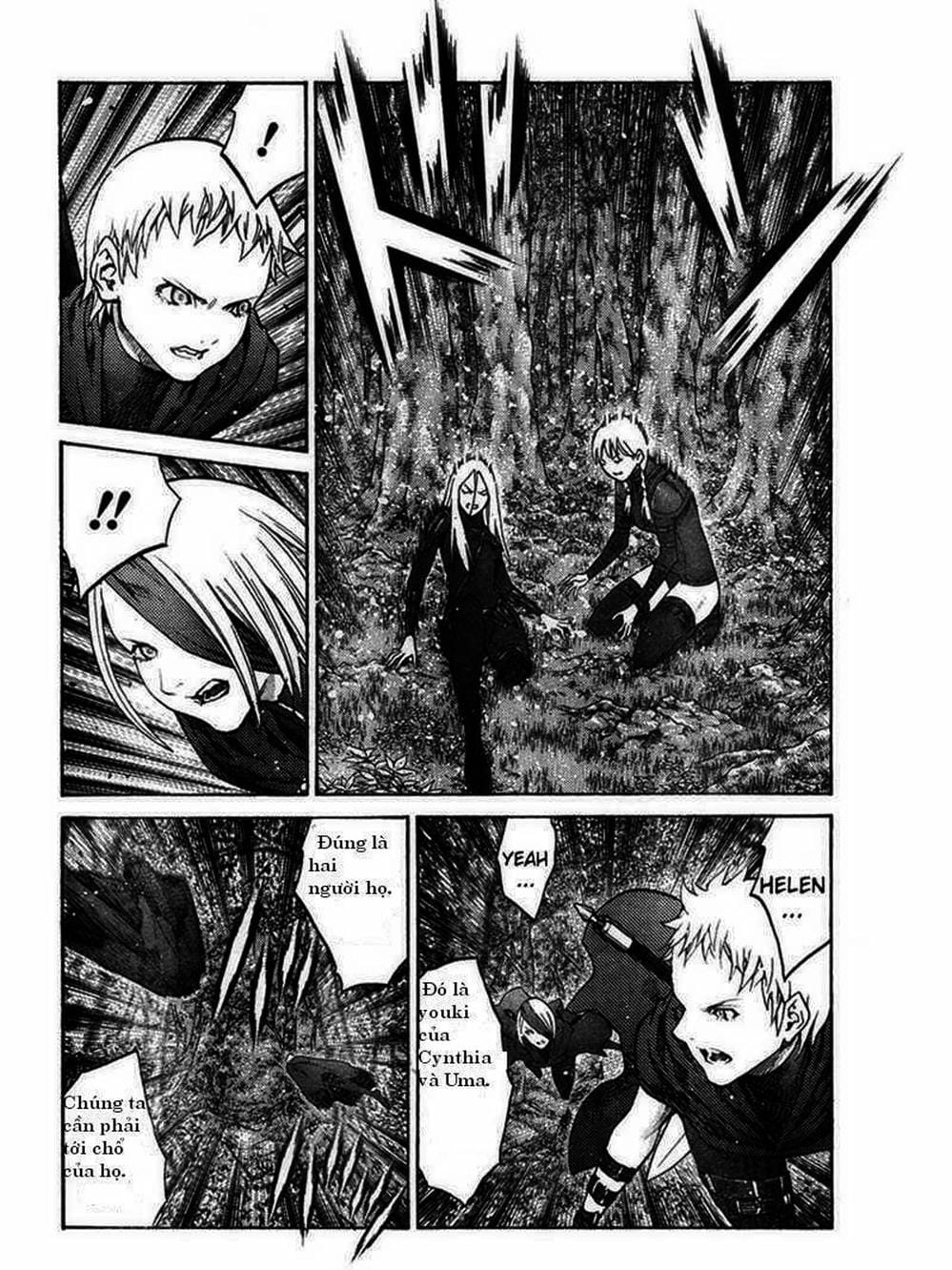 Truyện Tranh Claymore Mắt Bạc trang 4