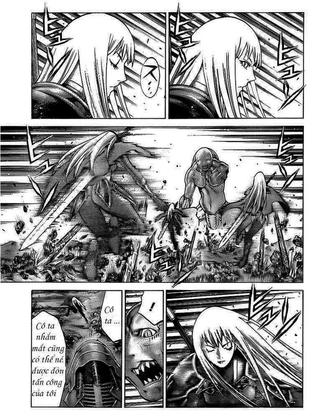 Truyện Tranh Claymore Mắt Bạc trang 4