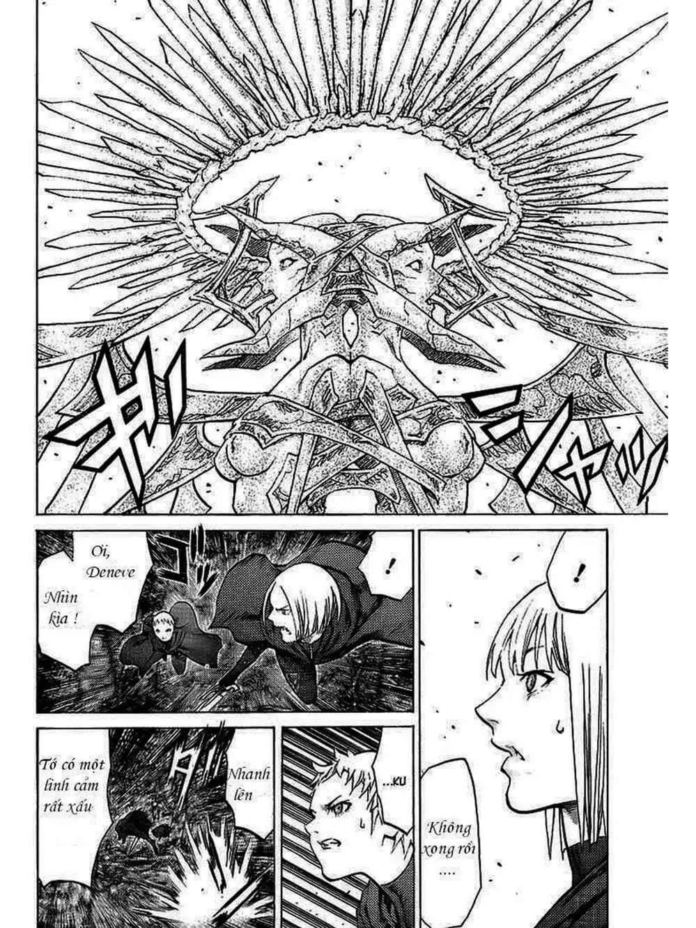 Truyện Tranh Claymore Mắt Bạc trang 4