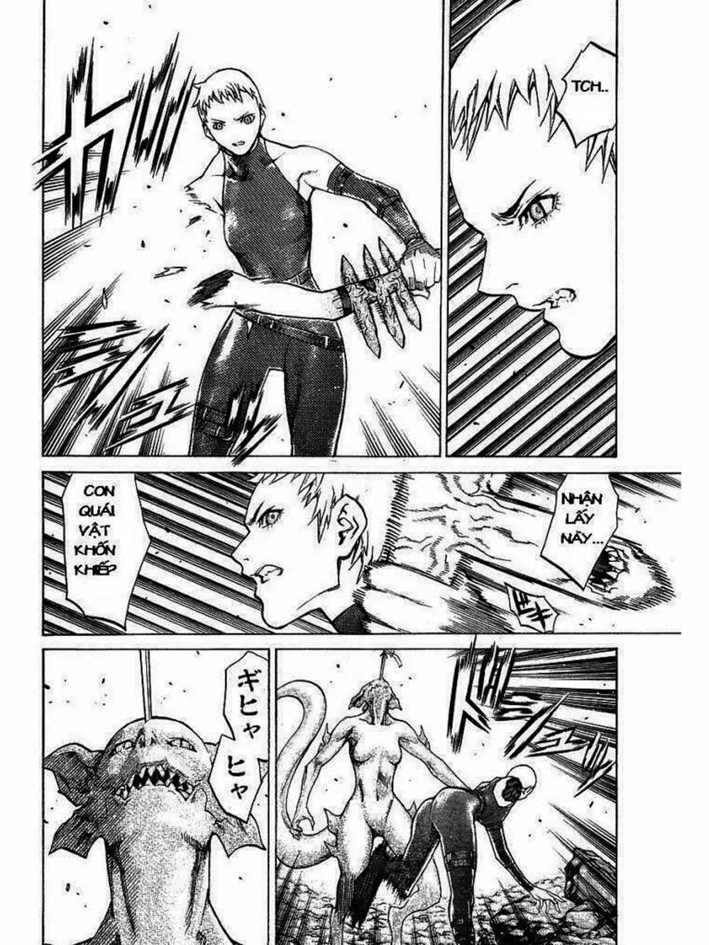 Truyện Tranh Claymore Mắt Bạc trang 4