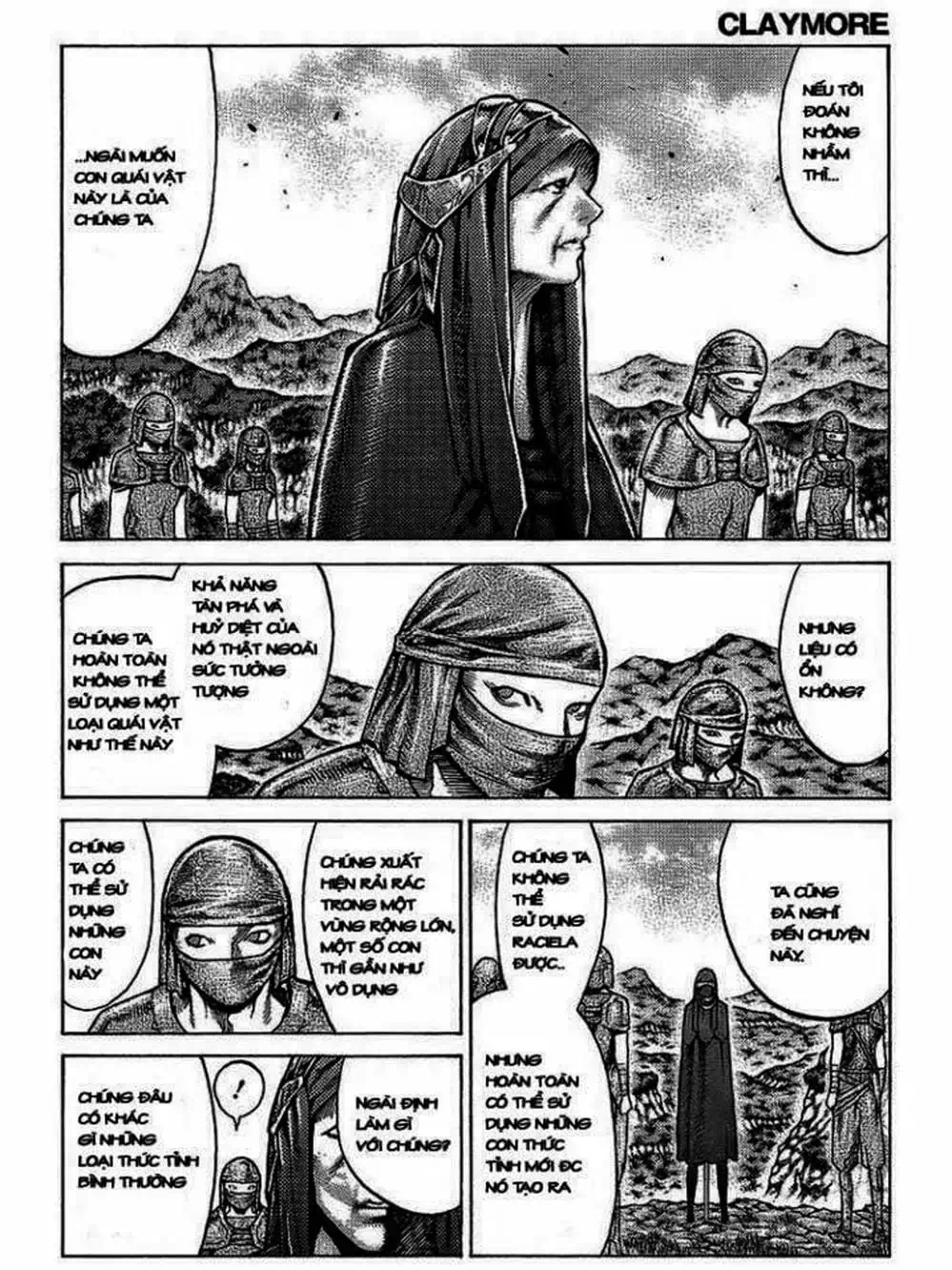 Truyện Tranh Claymore Mắt Bạc trang 4