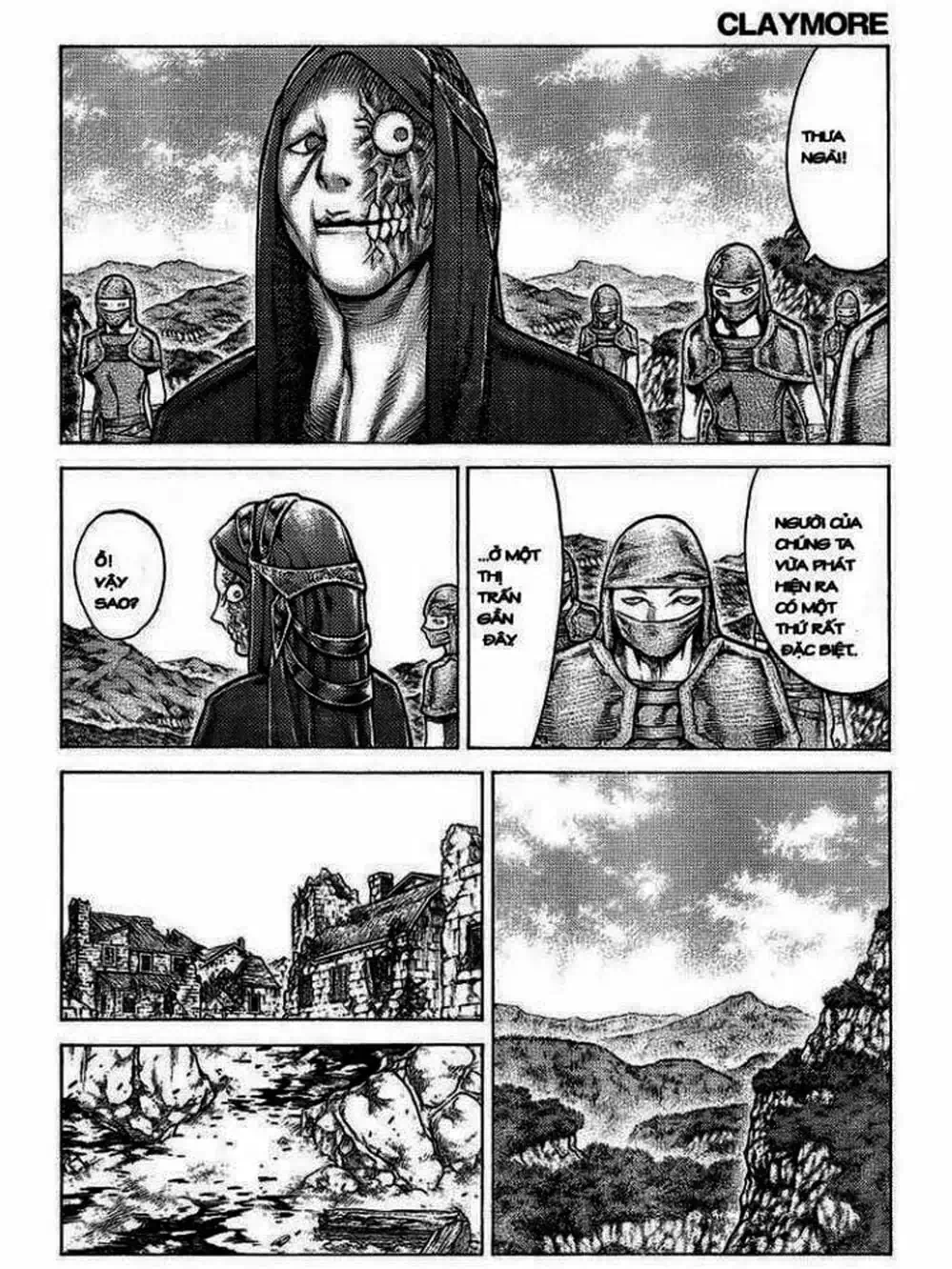 Truyện Tranh Claymore Mắt Bạc trang 4