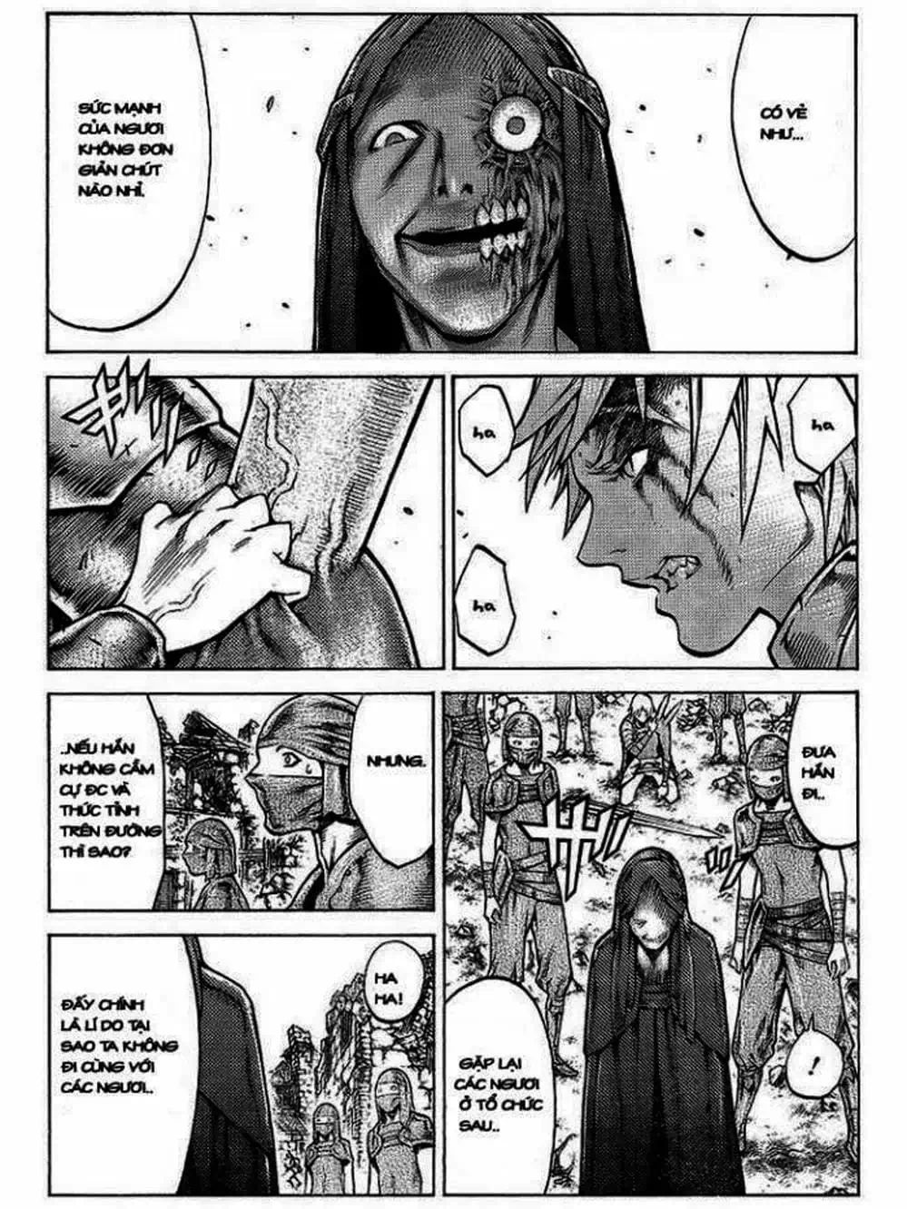 Truyện Tranh Claymore Mắt Bạc trang 4