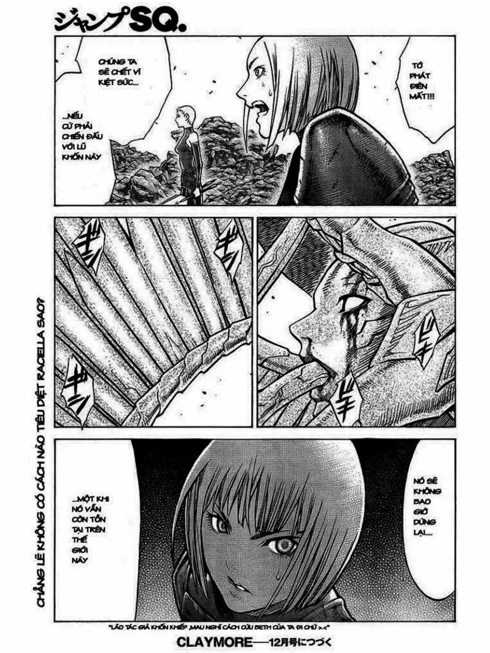 Truyện Tranh Claymore Mắt Bạc trang 4