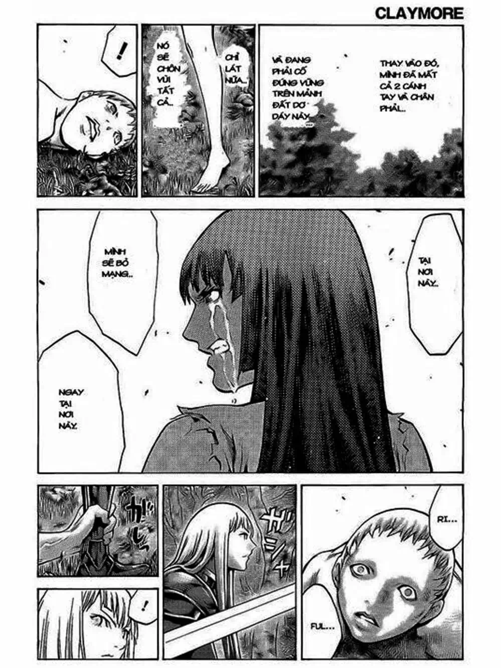 Truyện Tranh Claymore Mắt Bạc trang 4