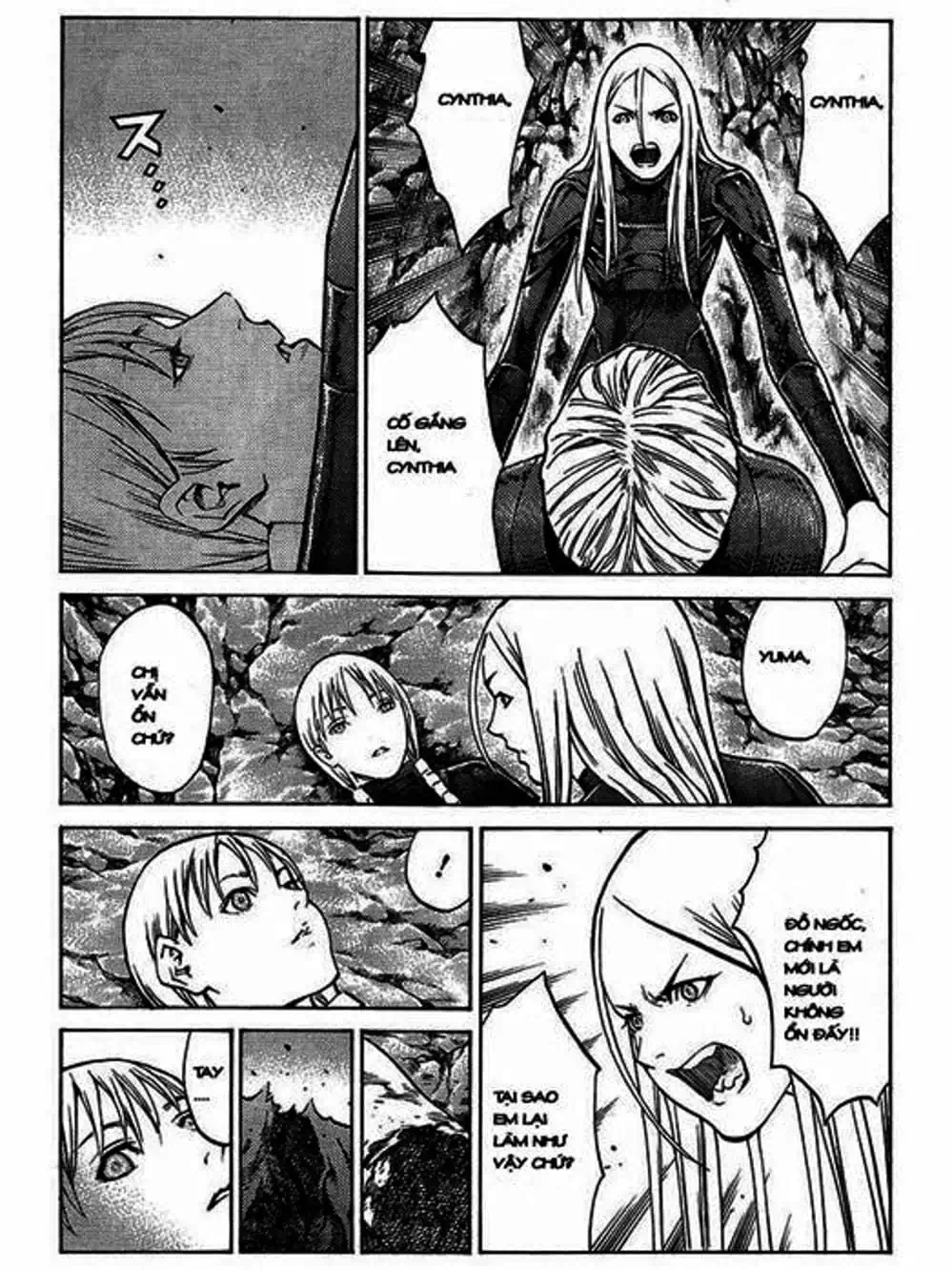 Truyện Tranh Claymore Mắt Bạc trang 4