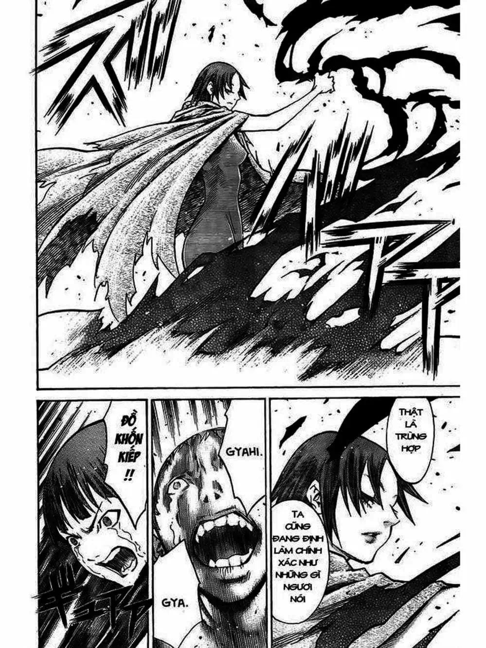 Truyện Tranh Claymore Mắt Bạc trang 4