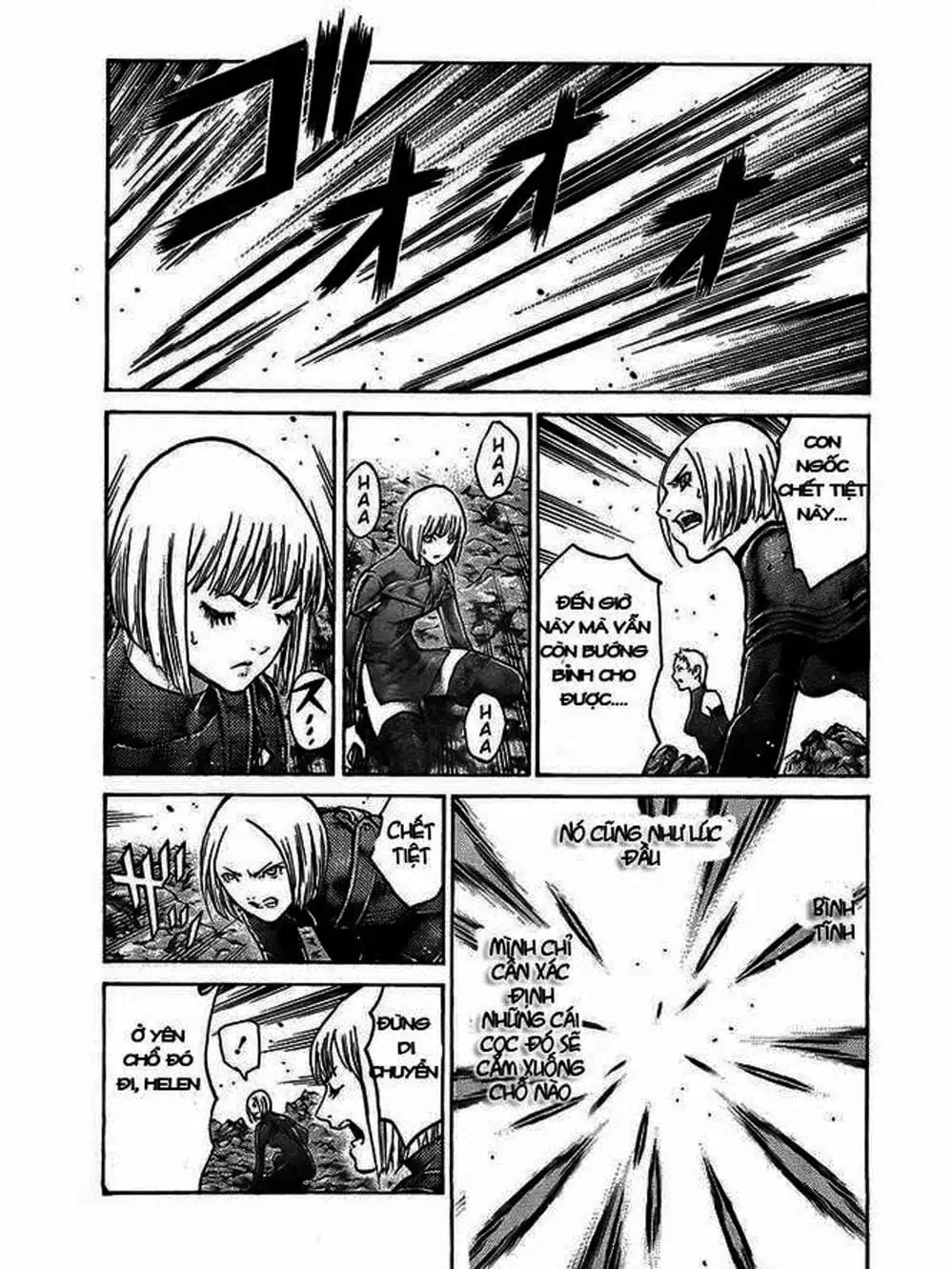Truyện Tranh Claymore Mắt Bạc trang 4