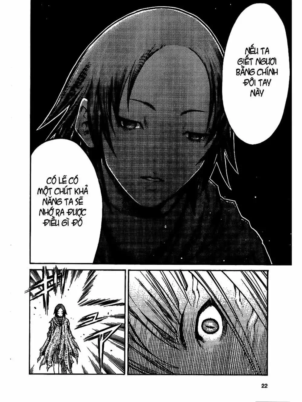 Truyện Tranh Claymore Mắt Bạc trang 4
