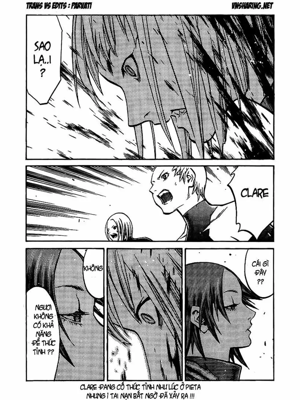 Truyện Tranh Claymore Mắt Bạc trang 4